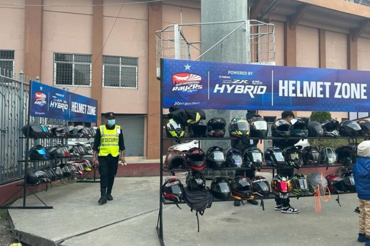 नेपाल सुपर लिगलाई यामाहाले उपलब्ध गरायो ‘हेलमेट र्‍याक’