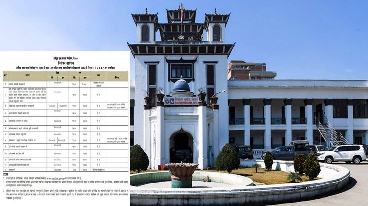 राष्ट्रियसभा निर्वाचनः पुस २३ गते उम्मेदवारी दर्ता गराइने