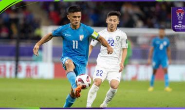 एएफसी एसिया कप फुटबलः उज्वेकिस्तानसँग भारत पराजित