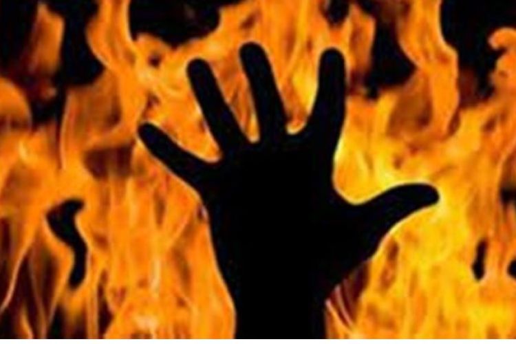 आगलागीमा परी एक महिलाको मृत्यु