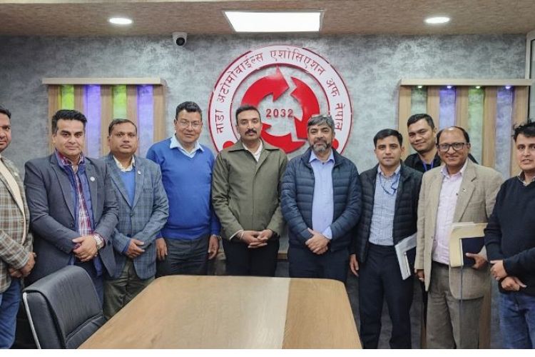नाडा र एशियाली विकास बैंकका पदाधिकारीहरुबीच विभिन्न विषयहरुमा छलफल