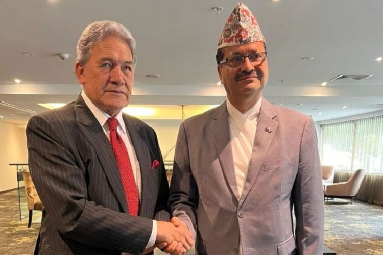 नेपाल र न्युजिल्याण्डबीच परराष्ट्रमन्त्रीस्तरमा द्विपक्षीय बैठक सम्पन्न 
