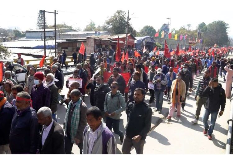  मिटरब्याज पीडितको ‘नाङ्गो पैताला मार्च’ आज