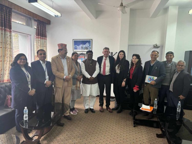 सभापति राजकिशोर यादव र युरोपियन युनियन–इन्टर पेयर्स पार्लियामेन्ट्स इन 
