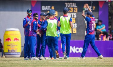 त्रिकोणात्मक टी–२० सिरिजः नामिबियामाथि नेपालको रोमाञ्चक जित