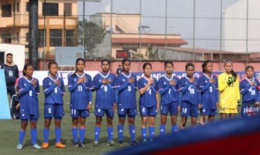 जारी साफ यू–१६ महिला फुटबलः आज नेपाल र भुटानबीच खेल हुँदै 