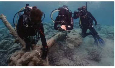 ग्रिसको समुन्द्र मुनी भेटियो ५ हजार वर्ष पुरानो जहाजको भग्नावशेष