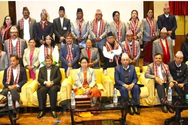 राष्ट्रिय सभाका नवनिर्वाचित सदस्यले लिए शपथ