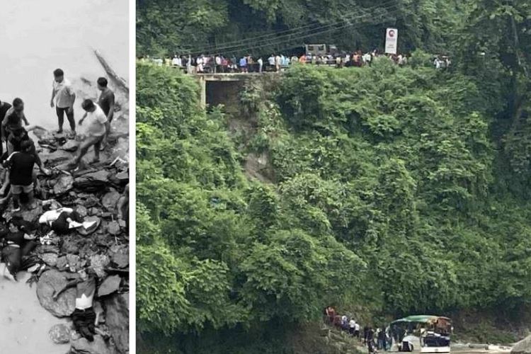 त्रिशुली बस दुर्घटना अपडेटः चार जनाको मृत्यु, उद्धारकार्य जारी