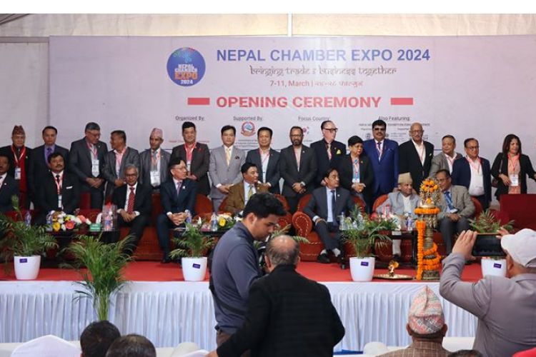  काठमाडौं भृकुटीमण्डपमा सुरु भयो  ‘चेम्बर एक्स्पो २०२४’ 