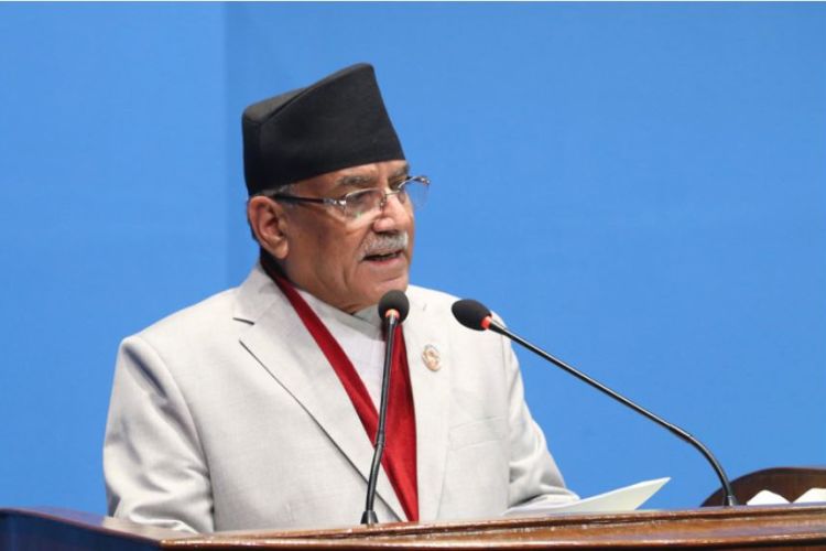 दोषी देखिए गृहमन्त्री लामिछानेलाई कारबाहीबाट रोक्न कसैले सक्दैन : प्रधानमन्त्री दाहाल