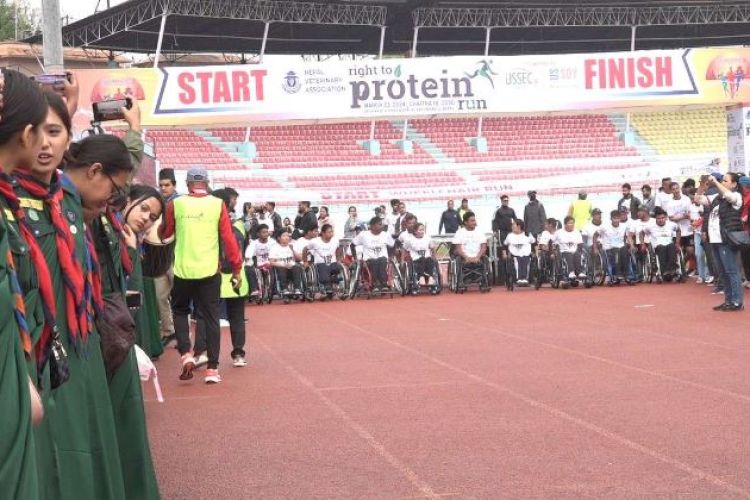  प्रोटिनजन्य खाद्यान्नमा पहुँच ‘राइट टु प्रोटिन रन’, ७ हजार बढि सहभागि 
