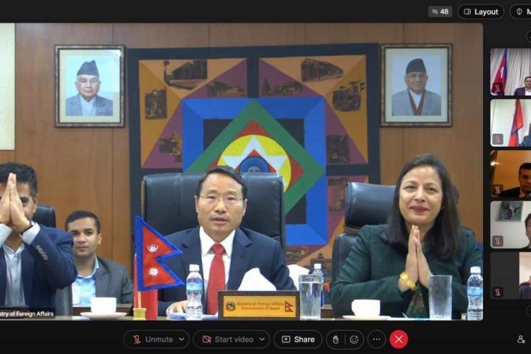  लगानी सम्मेलनको तयारी तीव्रः ४० बढी देशका राजदूत र नियोग प्रमुखसँग अर्थमन्त्रीको भर्चुअल बैठक