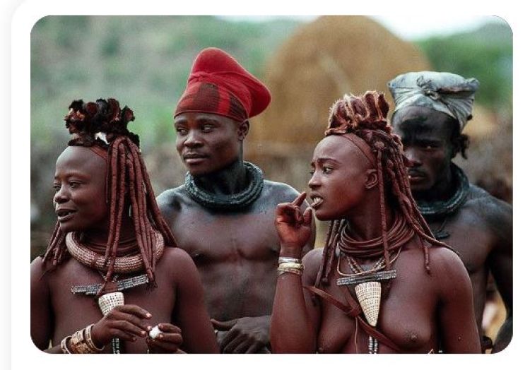 अफ्रिकाको हिम्बा जनजाती, जो बिहेको दिनमा मात्रै नुहाउँछन्