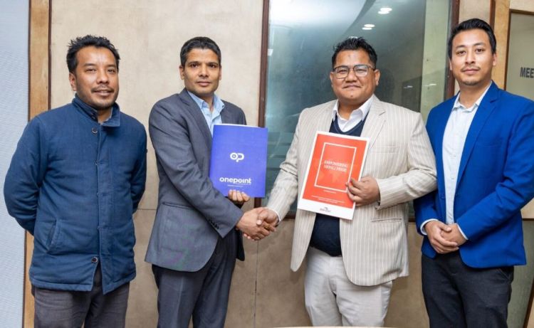 आईएमई लिमिटेड र वान प्वाइन्ट फाइनान्सियल सर्भिसेसबीच सम्झौता