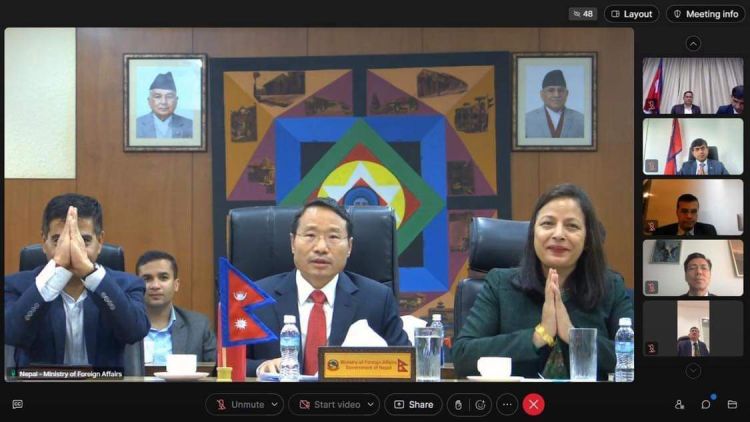  लगानी सम्मेलनको तयारी तीव्रः ४० बढी देशका राजदूत र नियोग प्रमुखसँग अर्थमन्त्रीको भर्चुअल बैठक