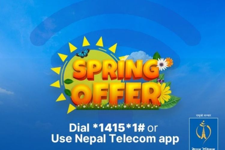 नेपाल टेलिकमले ल्यायो ‘स्प्रिङ अफर’