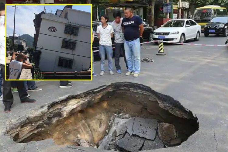 किन भासिदैछन् चीनका झण्डै आधा प्रमुख सहरहरू ?