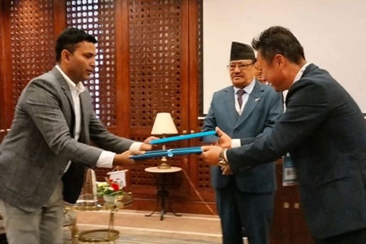 नेक्सजेन म्यानेजमेन्ट सोलुसन प्रालि  र कोरियन कम्पनीबीच विषेश सम्झौता