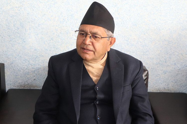 प्रमुख सचेतकहरुसँग छलफल गर्दै सभामुख घिमिरे