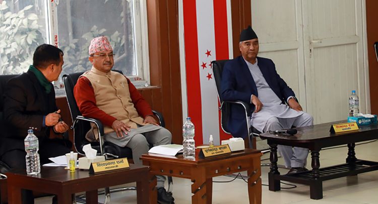  कांग्रेस पदाधिकारी बैठकको निष्कर्षः संसद चलाउन सरकार र सभामुख संवेदनशील भएनन्