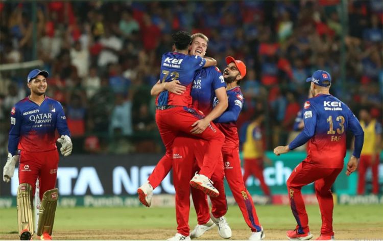 आइपिएलः दिल्लीमाथि रोयल च्यालेन्जर्स बैंगलुरु विजयी