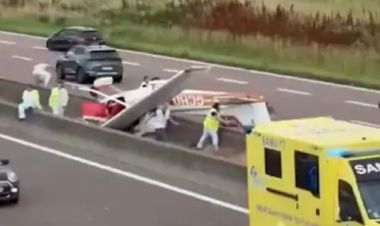 निजी जेट दुर्घटनाग्रस्त, तीन जनाको मृत्यु