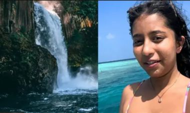 रिल बनाउदा झरनामा खसेर युवतीको मृत्यु