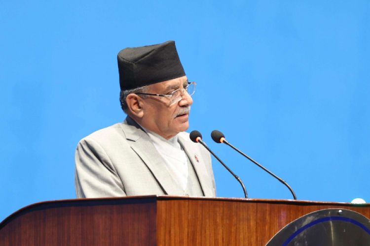 देश आर्थिक सङ्कटको डिलबाट बाहिर आएको छ : प्रधानमन्त्री दाहाल