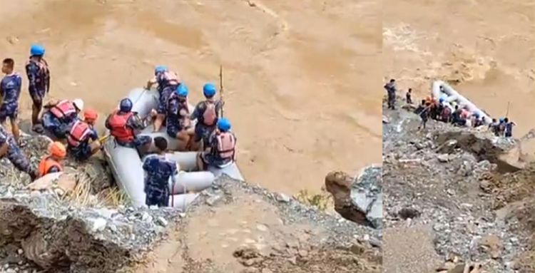  सिमलताल पहिरोः भारतको खोज तथा उद्धार टोलीले काम थाल्यो