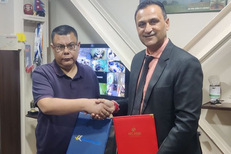 एनआईसी एशिया बैंकका ग्राहकले बुद्ध एयरको टिकट खरिदमा विशेष छुट पाउने 