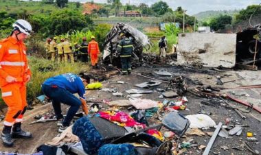  ब्राजिलमा भयानक सडक दुर्घटनाः २२ जनाको मृत्यु