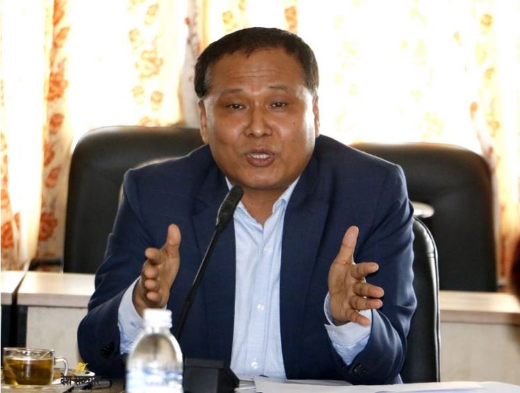 कुलमान घिसिङले गरे तनहुँ जलविद्युत् आयोजनाको अनुगमन