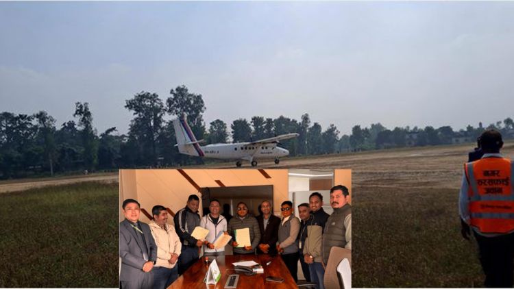 ३५ वर्षपछि नियमित सञ्चालनमा आउँदै टीकापुर विमानस्थल, यस्तो छ उडान तालिका