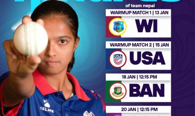 यु–१९ विश्वकप क्रिकेटः नेपालको आज दोस्रो अभ्यास खेल अमेरिकासँग