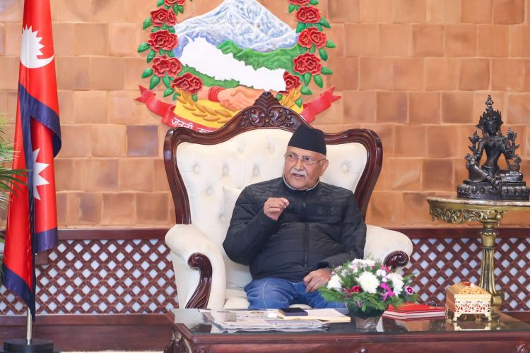 कुनै दल फुुटाउने र मिलाउने काम म गर्दिँन : प्रधानमन्त्री ओली