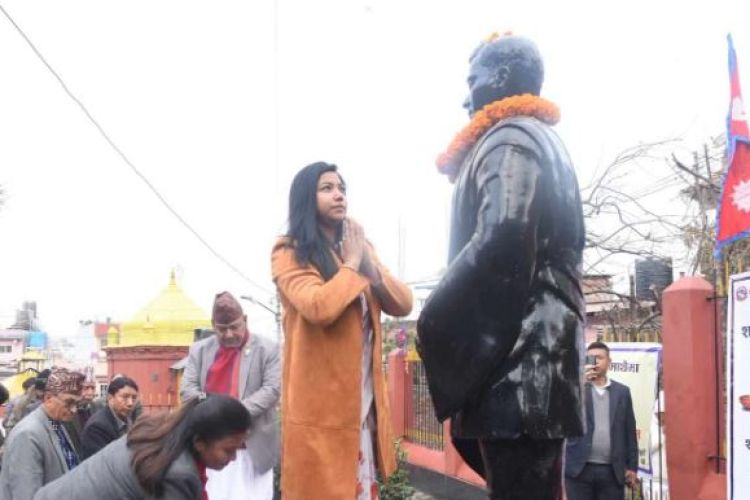 धर्मभक्त माथेमाको आँट युवाहरुले सिक्नुपर्ने मुख्य पाठ हो : उपप्रमुख ढंगोल