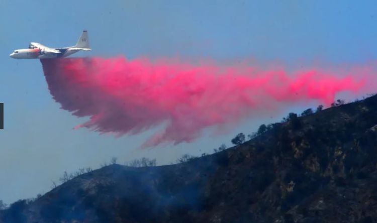 वातावरणवादी चिन्तित हुने अमेरिकाले डढेलाेमा फालिरा'छ 'गुलाबी रंग'