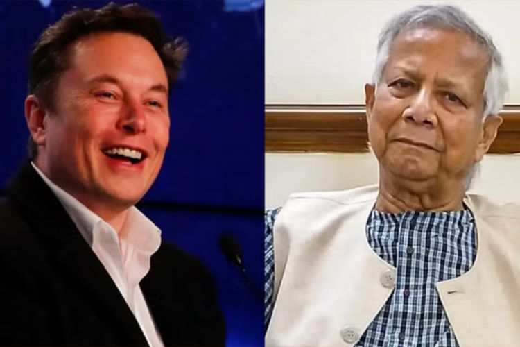 मस्कलाई बंगलादेशमा स्टारलिङ्क इन्टरनेट शुरु गर्न सरकार प्रमुख युनुसको पत्र