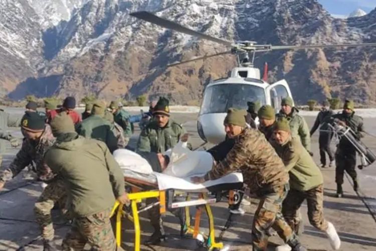 उत्तराखण्डको हिमपहिरोः चार जनाको मृत्यु, अझै बेपत्ता पाँचजनाको खोजी जारी