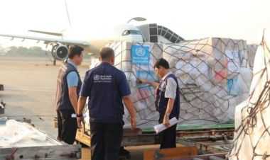  भूकम्प प्रभावित म्यानमारः डब्लुएचओद्वारा १ सय टन औषधि र मेडिकल सामग्री सहयोग