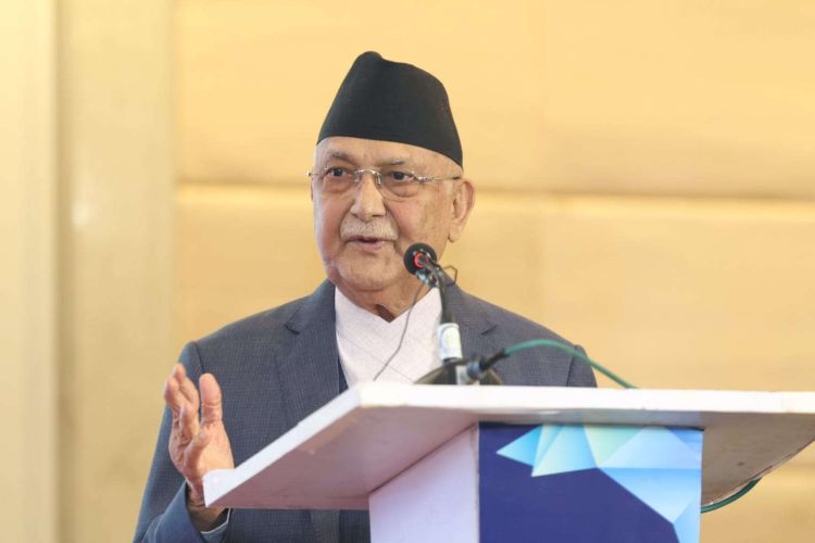  नेपालको विकासलाई इतिहासदेखि नै पछाडि पारियो : प्रधानमन्त्री ओली