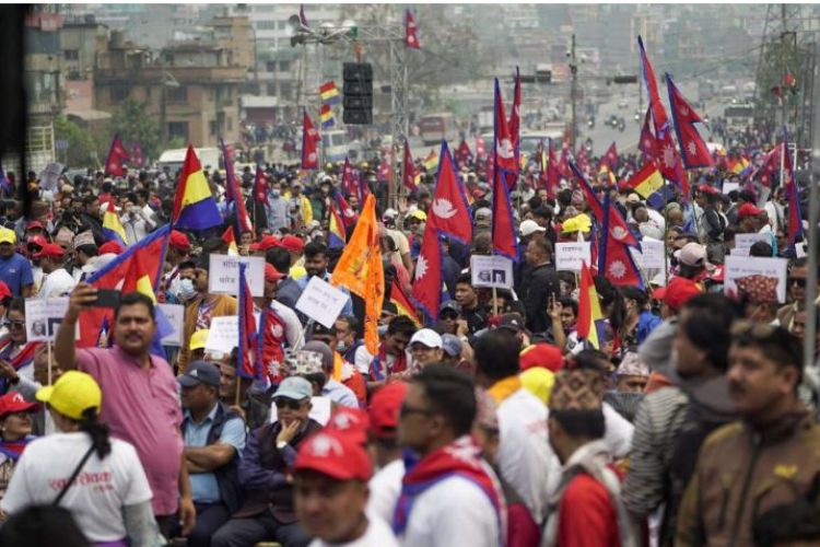 बल्खुमा सुरू भयो राप्रपाको बृहत खबरदारी सभा