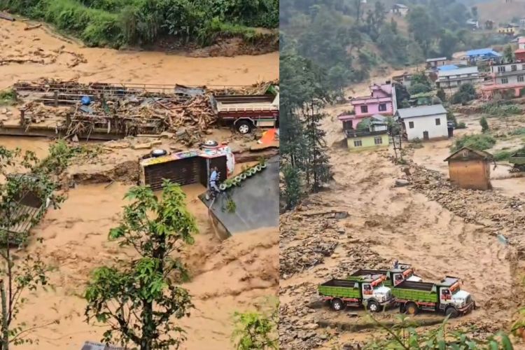 बर्खा लाग्न आँटेपछि सरकारले सुरू गर्‍यो काभ्रेमा बाढी–पहिराले पुर्‍याएको क्षतिको आकलन