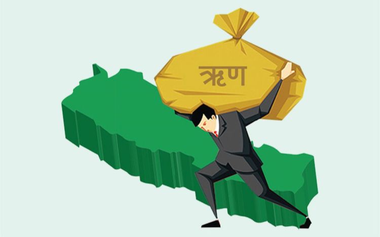 नौ महिनामा तीन खर्ब ६६ अर्ब ऋण उठाइयो