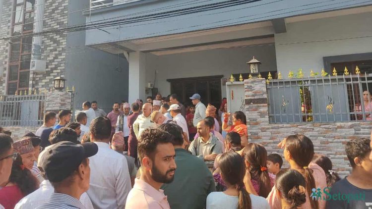 जम्मू-काश्मिरको घटनामा ज्यान गुमाएका सुदीपको  शव  घर ल्याइयो