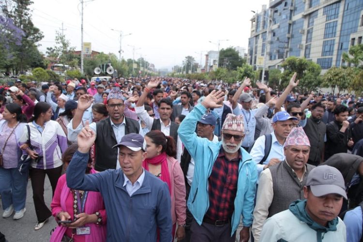 शिक्षक आन्दोलनको आज २८औं दिन : वार्ता सकारात्मक भए पनि महासङ्घले आन्दोलन नरोक्ने