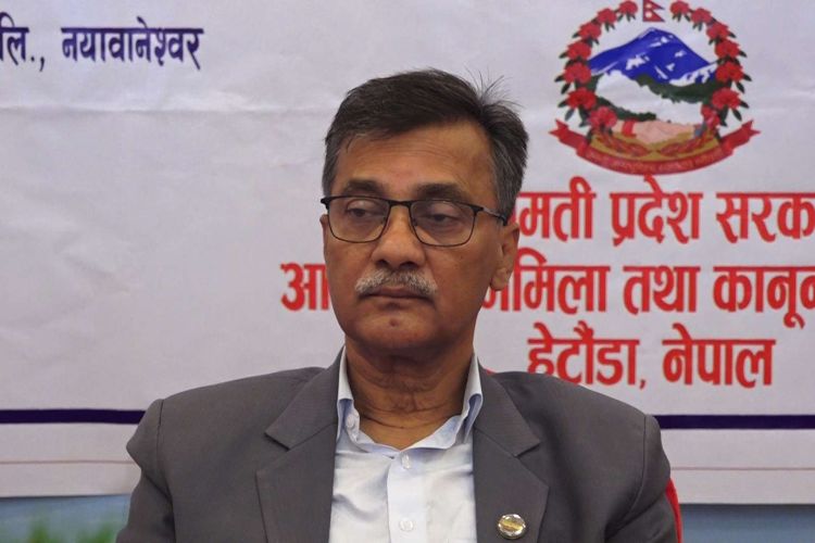  कानुन मन्त्रालयले २१४ वटा ऐन बनाई सकेको छ : कानुनमन्त्री चौरसिया