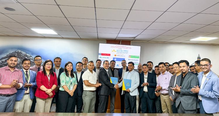 ९० मेगावाटकोमस्र्याङ्दी नदी अर्धजलाशययुक्त जलविद्युत् आयोजनाका लागि लगानी सम्झौता