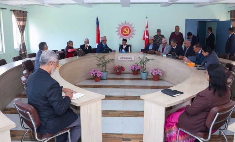 एमाले सचिवालय बैठकले पाण्डे र तिमिल्सिनाको निलम्बन फुकुवा गर्ने